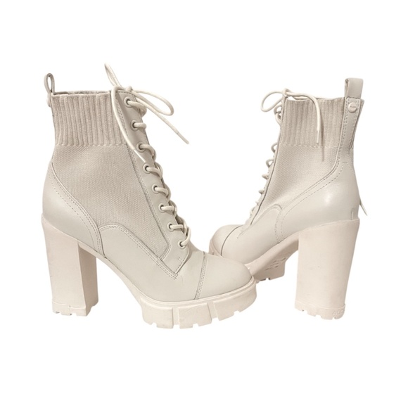 Rebel Ankle Boot in Bone- Size 7 - Picture 1 of 5